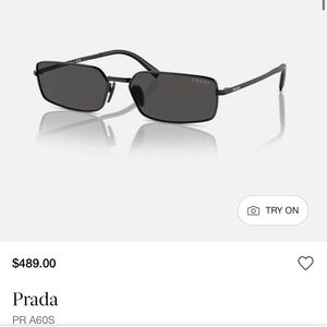 Prada Black Sunglasses